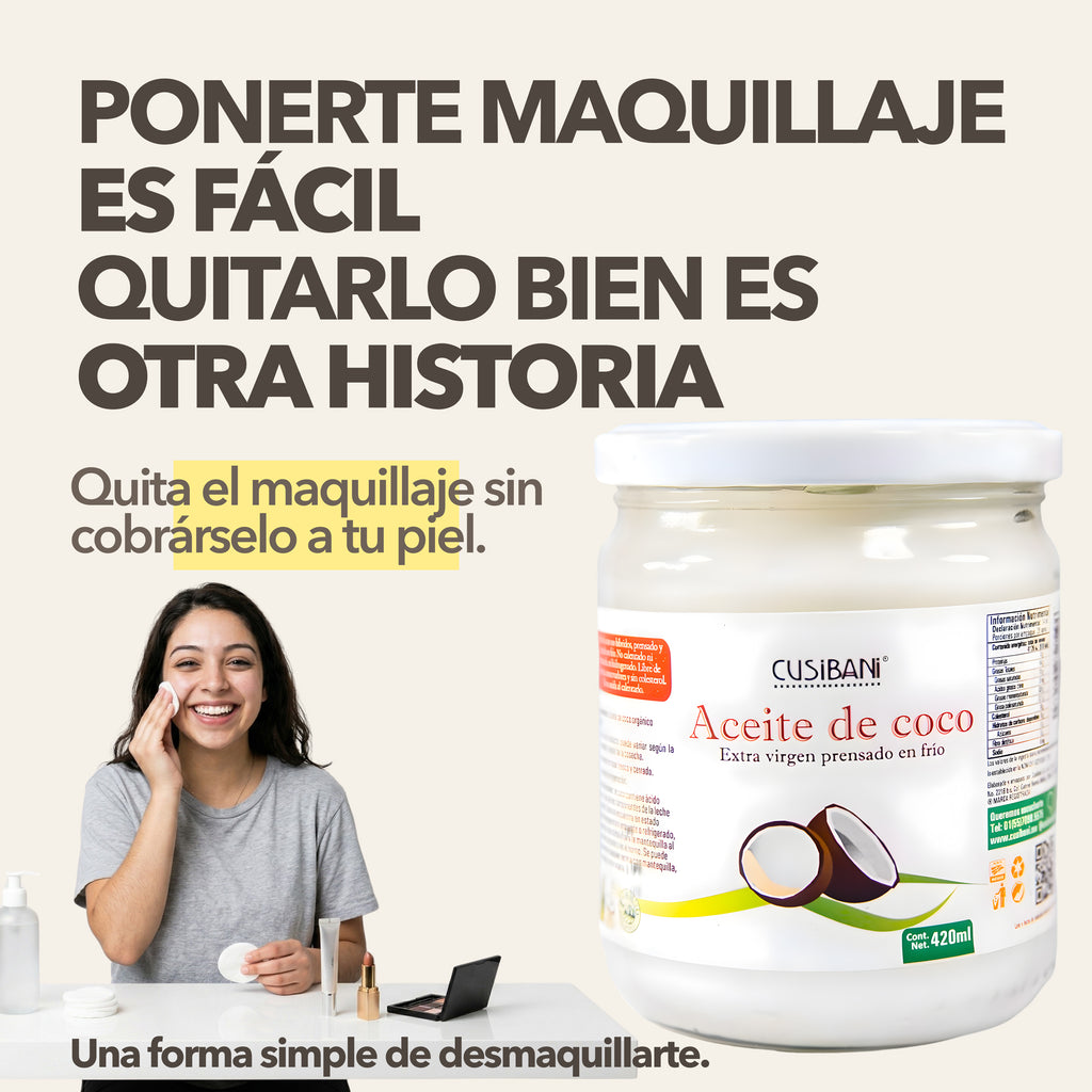 Aceite de Coco Cusibani 420ml