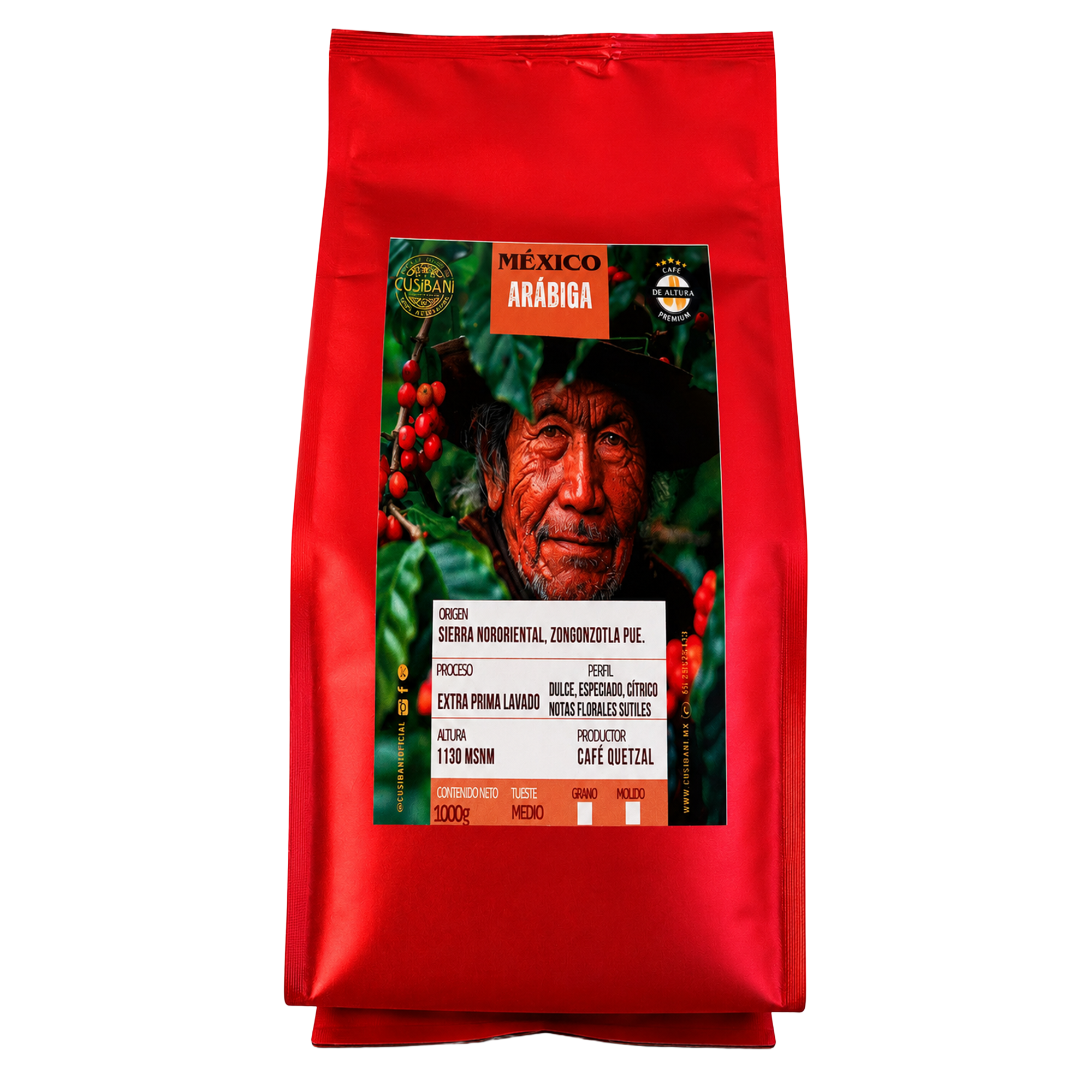Café Tueste Medio En Grano