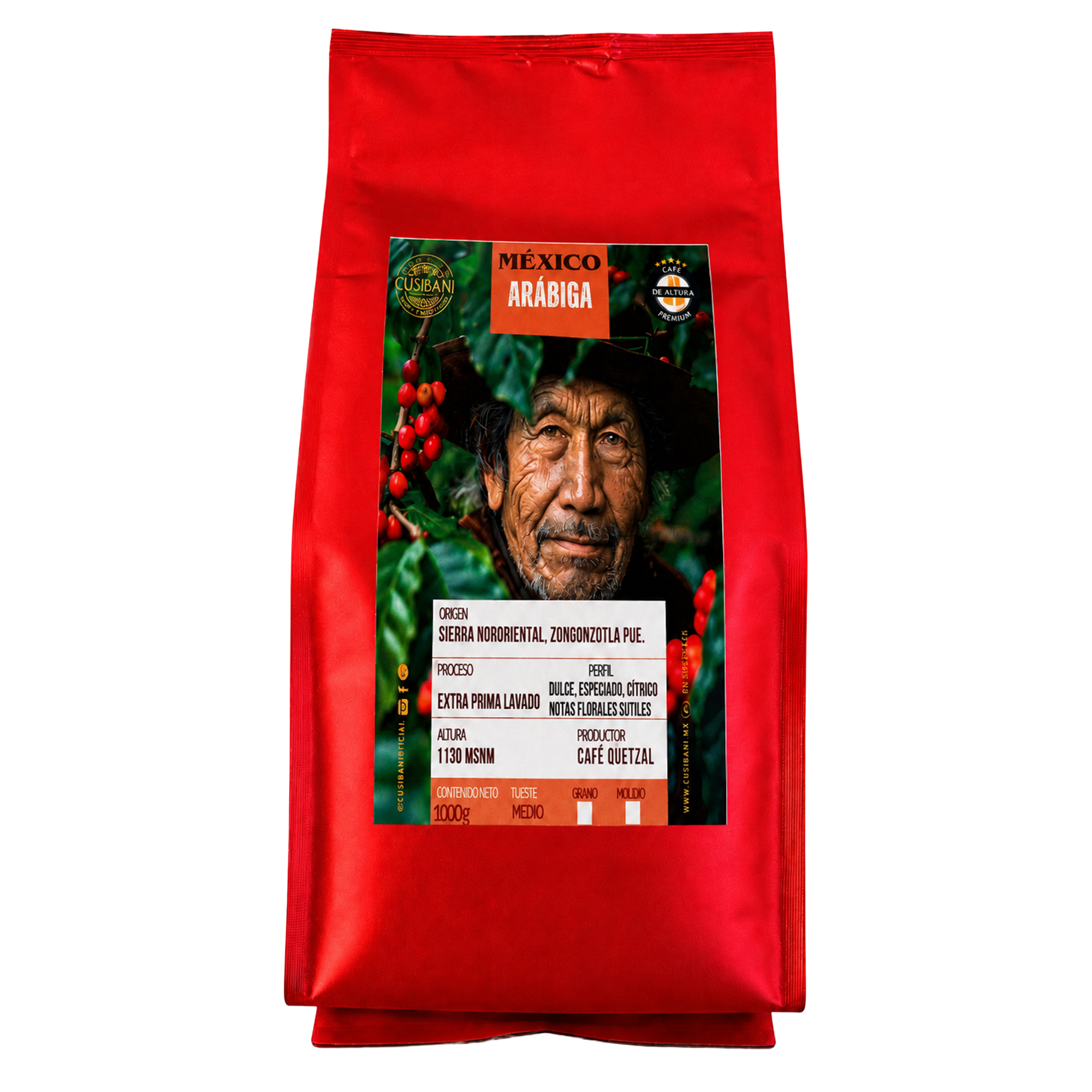 Café Tueste Medio En Grano