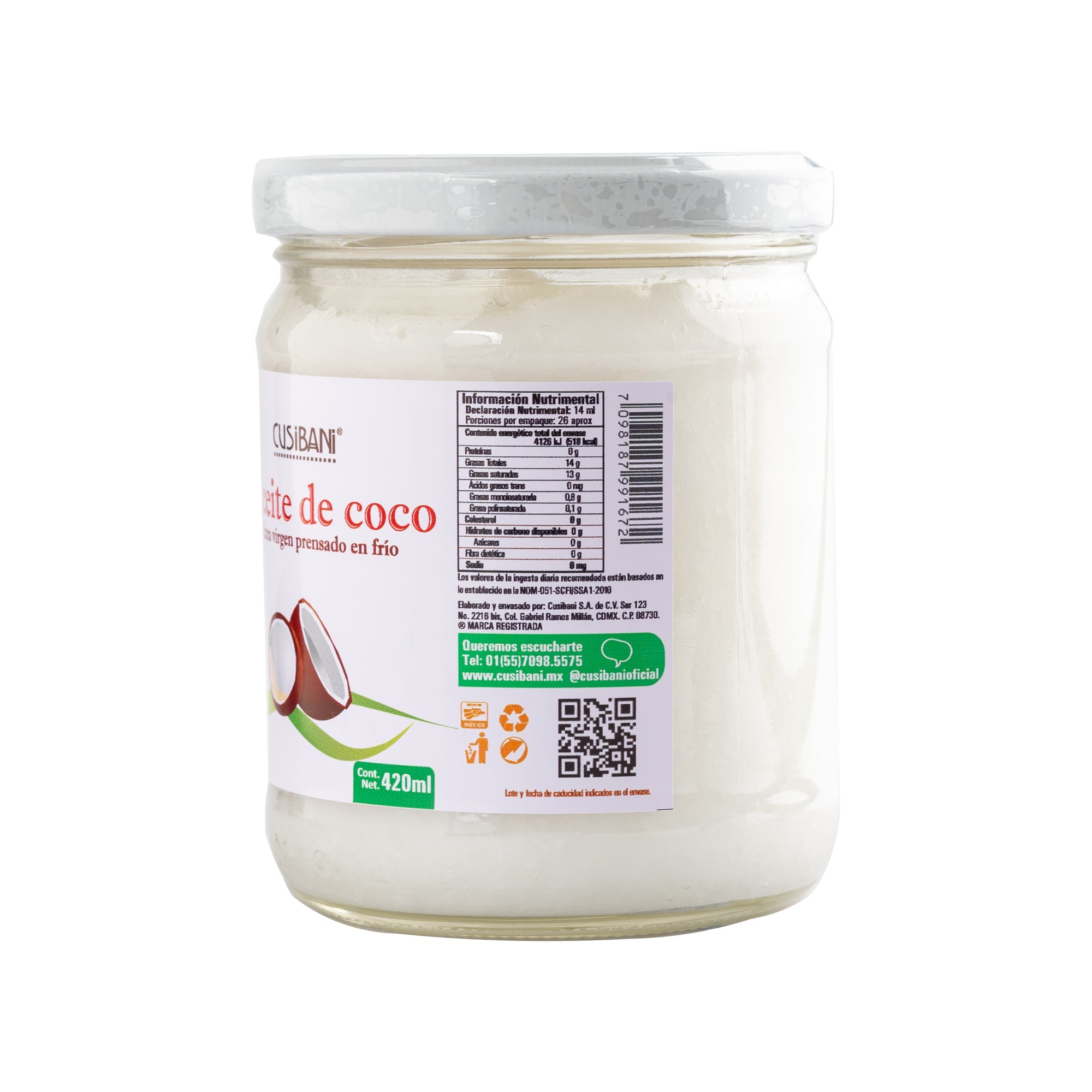 Aceite de Coco Cusibani 420ml